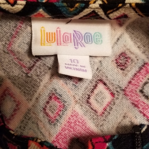 Lularoe Monroe Kids Jacket Size 10 - Picture 2 of 3